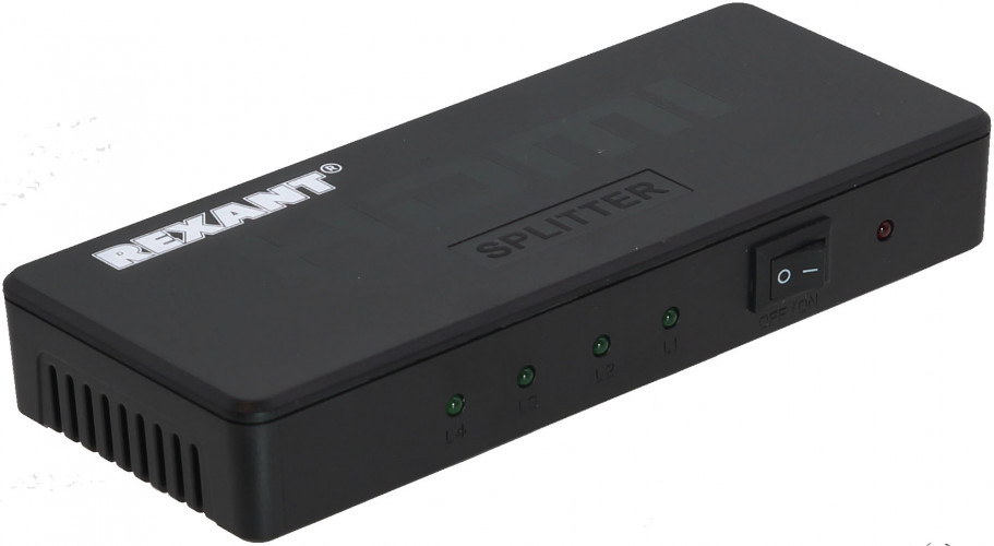 Делитель HDMI REXANT 1 вход, 4 выхода