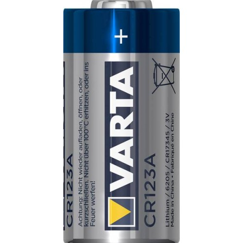 Батарейка литиевая VARTA LITHIUM CR123A