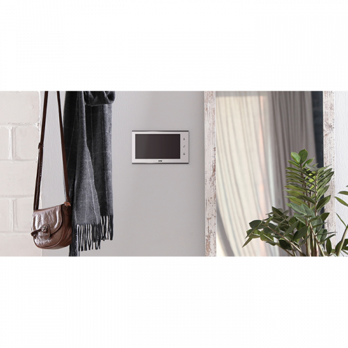 Монитор видеодомофона Монитор видеодомофона CTV-M4705AHD W (белый) (720P|1080P|960H) 7" IPS, сенсорные кнопки