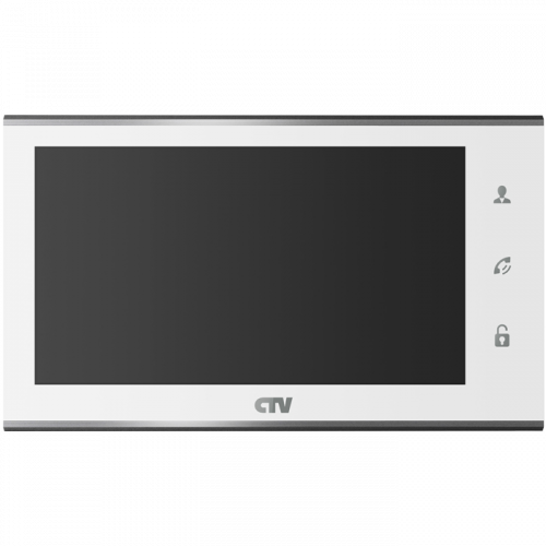 Монитор видеодомофона Монитор видеодомофона CTV-M4705AHD W (белый) (720P|1080P|960H) 7" IPS, сенсорные кнопки