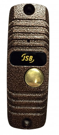 Вызывная видеопанель домофона JSB V05ME (Медь), черно-белая, с накопителем