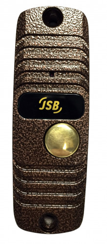 Вызывная видеопанель домофона JSB V05ME (Медь), черно-белая, с накопителем