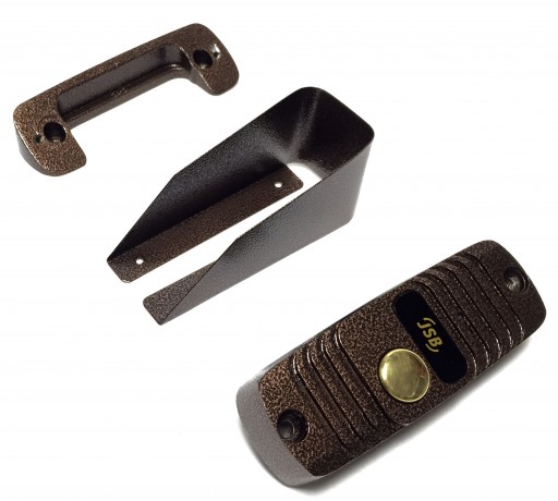 Вызывная видеопанель домофона JSB V05ME (Медь), черно-белая, с накопителем