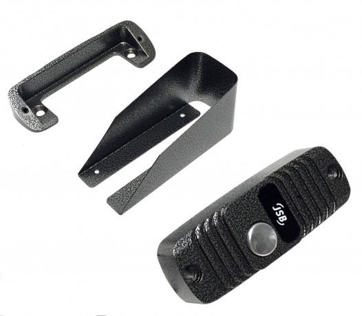 Вызывная видеопанель домофона JSB V05ME (Серебро), черно-белая, с накопителем