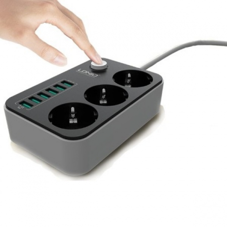 Сетевой фильтр LDNIO SE3631 (Black)