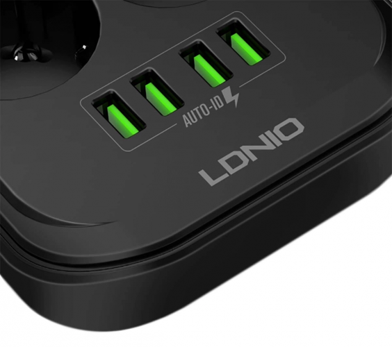 Сетевой фильтр LDNIO SE6403 (Black)