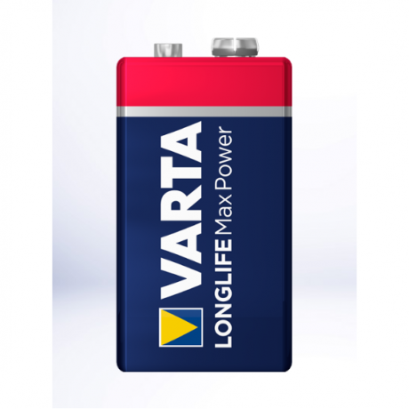 Батарейка алкалиновая VARTA Longlife Max Power 9V (Крона)