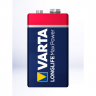 Батарейка алкалиновая VARTA Longlife Max Power 9V (Крона)