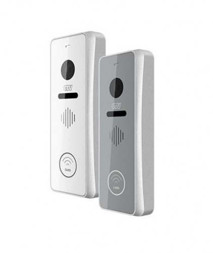 Вызывная видеопанель домофона CTV-D4002EM (серебро)