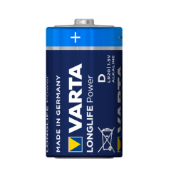 Батарейка алкалиновая VARTA Longlife Max Power LR20 D 1.5V