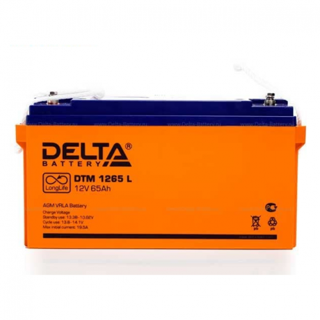 Аккумулятор DELTA DTM 1265 L