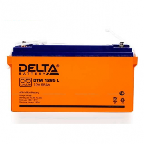 Аккумулятор DELTA DTM 1265 L