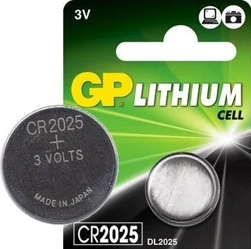 Батарейка литиевая GP Lithium СR2025 3V