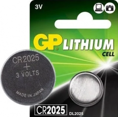 Батарейка литиевая GP Lithium СR2025 3V