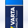 Батарейка алкалиновая VARTA Longlife Power 9V (Крона)