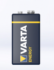 Батарейка щелочная Varta Energy 9V (Крона)
