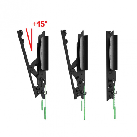 Кронштейн настенный NB C1-T, наклонный, VESA 75x75 - 200x200