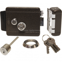 Электромеханический замок Atis Lock B, накладной монтаж