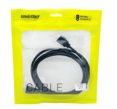 Кабель HDMI SmartBuy 2м, v 2.0 4K