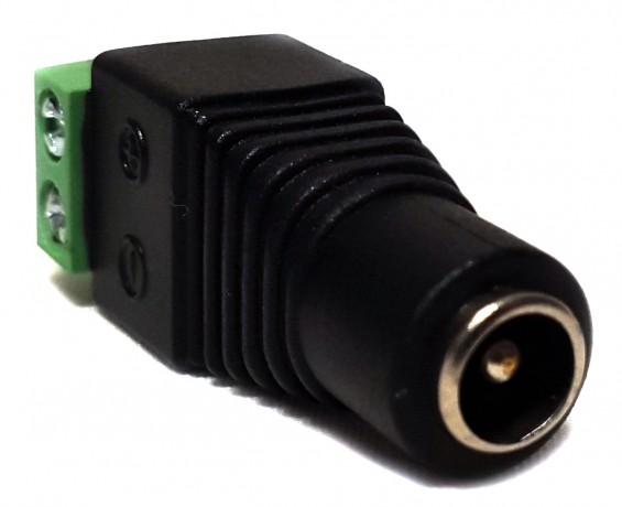 Разъем питания гнездо, "мама"