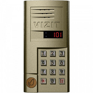 Вызывная панель координатного домофона БВД-SM101R