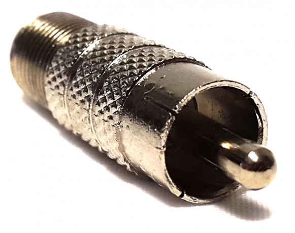 Разъем-переход PROConnect, гнездо F - штекер RCA