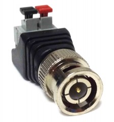 Разъем BNC штекер с БЫСТРОЗАЖИМНОЙ колодкой