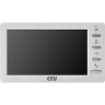 Монитор видеодомофона CTV-M1701 W (белый) (960H) 7", механические кнопки