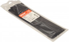 Стяжка кабельная REXANT 300х3,6 мм., 100 шт., черный