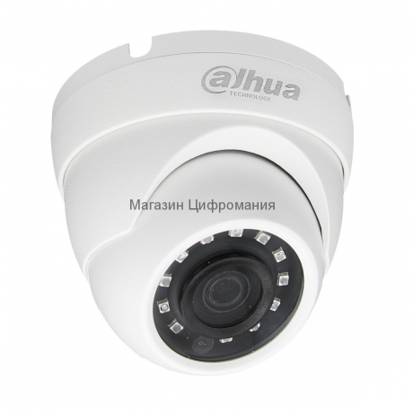 Камера видеонаблюдения Dahua DH-HAC-HDW1220MP-0280B (HDCVI, 2Mп)