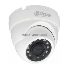 Камера видеонаблюдения Dahua DH-HAC-HDW1220MP-0280B (HDCVI, 2Mп)