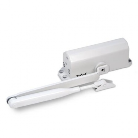 Дверной доводчик Dorma TS-77 EN4 (90кг) (White P100 next RAL 9016)