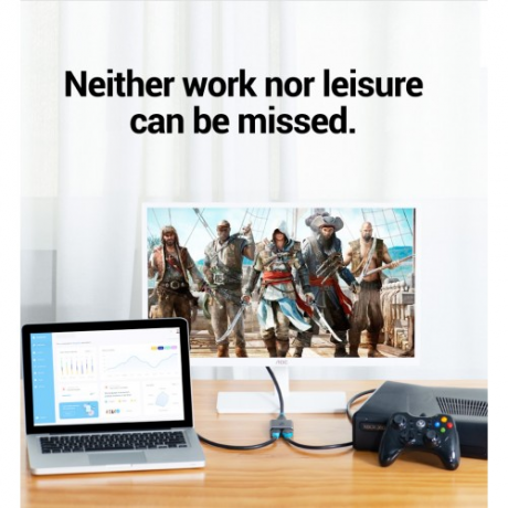 HDMI-делитель Vention HDMI-делитель-сумматор 1х2 