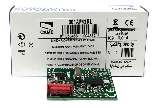 Радиоприемник Came 001AF43RU