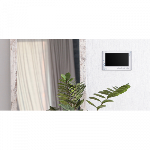 Монитор видеодомофона CTV-M1704SE (золото|серебро|прованс) (960H) 7" IPS, механические кнопки