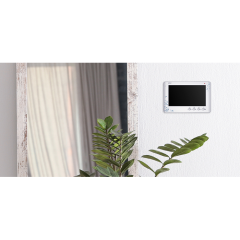 Монитор видеодомофона CTV-M1704SE (золото|серебро|прованс) (960H) 7" IPS, механические кнопки