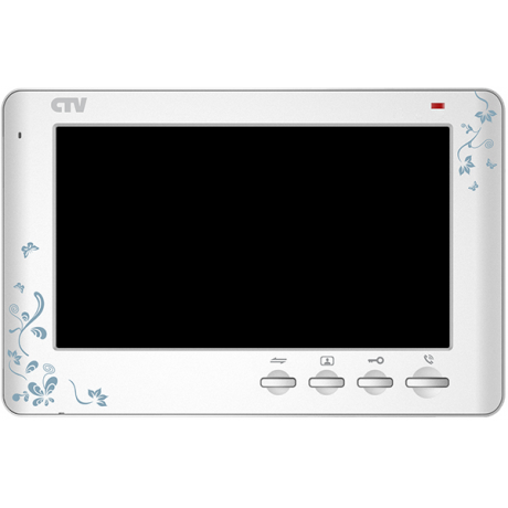Монитор видеодомофона CTV-M1704SE (золото|серебро|прованс) (960H) 7" IPS, механические кнопки