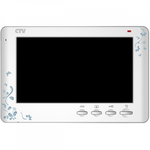 Монитор видеодомофона CTV-M1704SE (золото|серебро|прованс) (960H) 7" IPS, механические кнопки