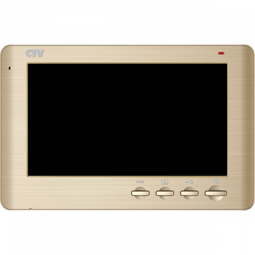Монитор видеодомофона CTV-M1704SE (золото|серебро|прованс) (960H) 7" IPS, механические кнопки