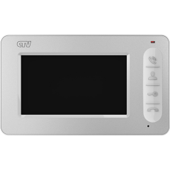 Монитор видеодомофона CTV-M400 W (белый) (960H) 4.3&quot;, сенсорные кнопки
