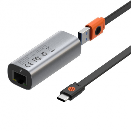 Сетевая карта Baseus USB 3.0 to LAN 1Гбит