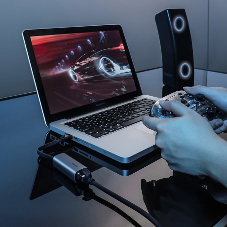 Сетевая карта Baseus USB 3.0 to LAN 1Гбит