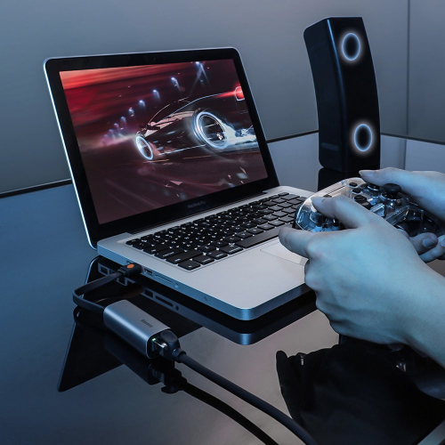 Сетевая карта Baseus USB 3.0 to LAN 1Гбит