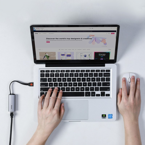 Сетевая карта Baseus USB 3.0 to LAN 1Гбит