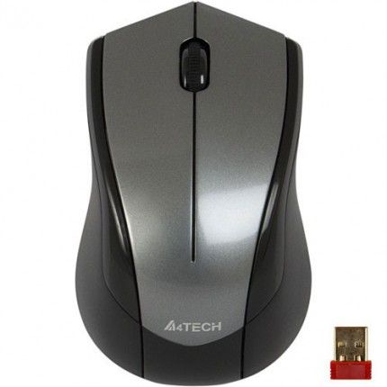 Мышь A4TECH G9-400-2 Grey USB оптическая беспроводная