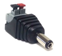 Разъем питания штекер, &quot;папа&quot;, быстрозажимной