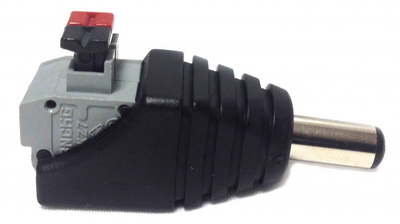 Разъем питания штекер, "папа", быстрозажимной