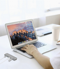 Преобразователь Snowkids USB-C to HDMI + USB 3.0 x2, USB C с функцией Power Delivery