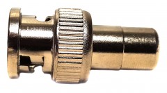 Разъем-переход BNC - RCA Fazera, гнездо, "мама"