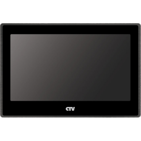 Монитор видеодомофона CTV-M4704AHD G (графит) (720P|1080P|960H) 7" IPS сенсорный дисплей